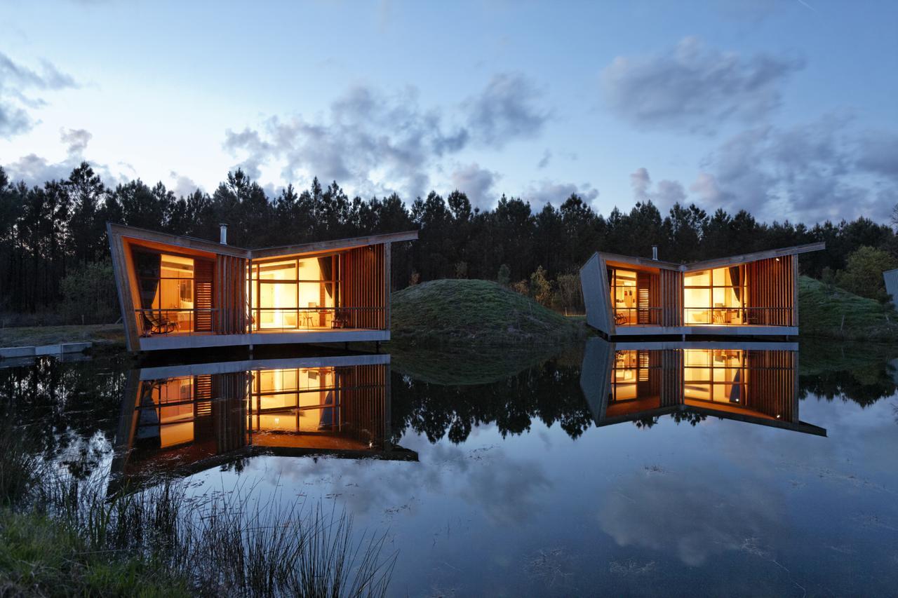Les Echasses Golf & Surf Eco Lodge Saubion المظهر الخارجي الصورة