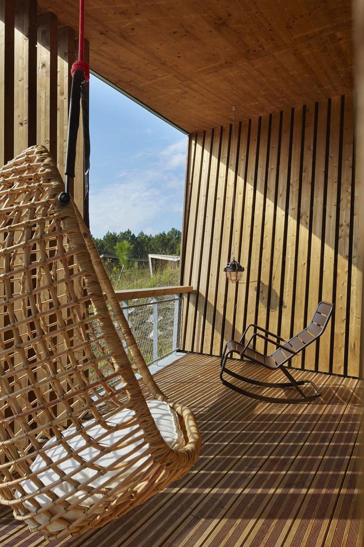 Les Echasses Golf & Surf Eco Lodge Saubion المظهر الخارجي الصورة