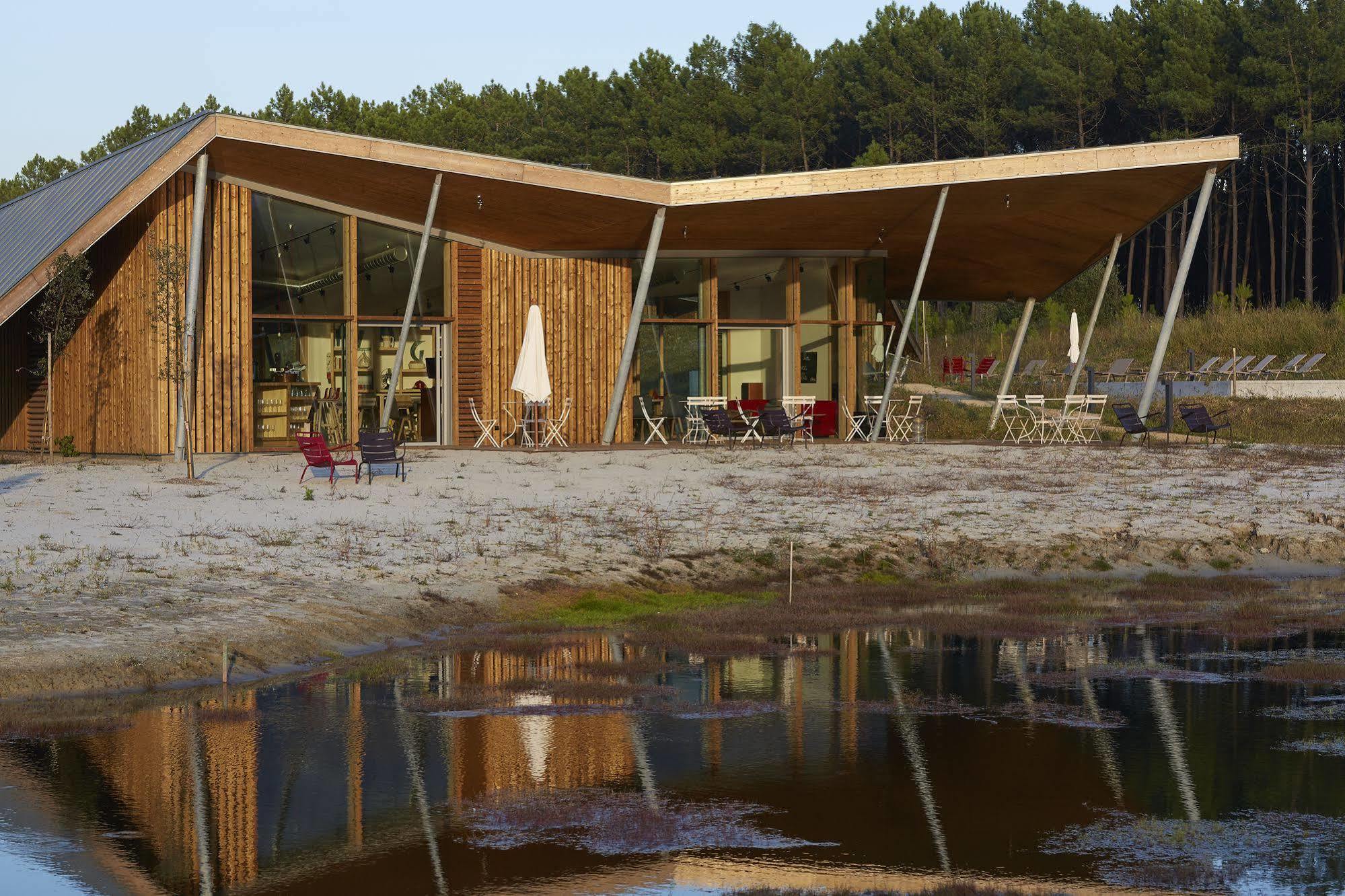 Les Echasses Golf & Surf Eco Lodge Saubion المظهر الخارجي الصورة